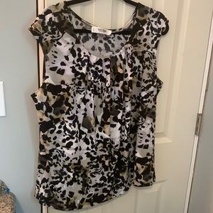 Animal print sleeveless top 🐾🐾